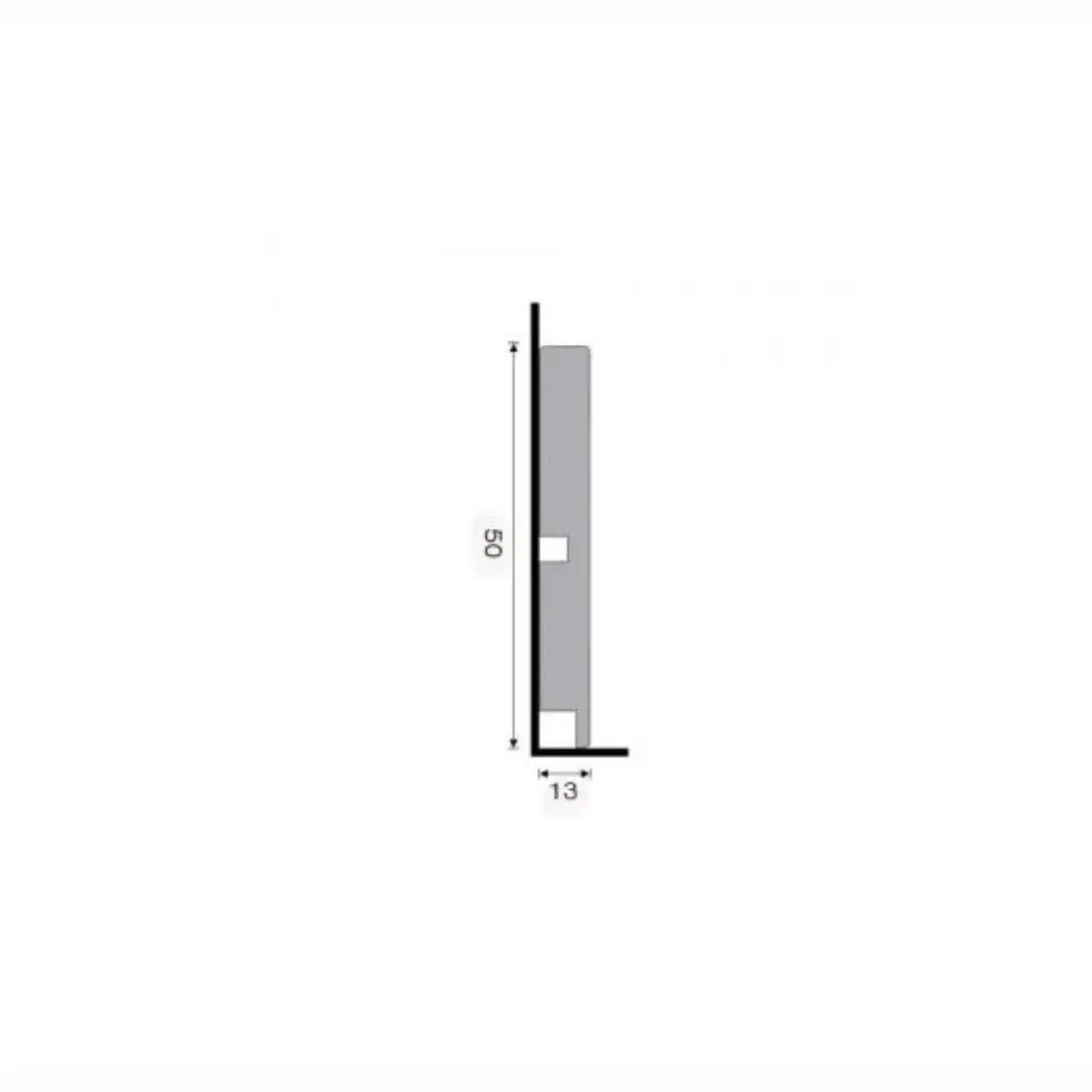 Rodapé de Poliestireno Moderna 473 Branco 5x240cm Santa Luzia