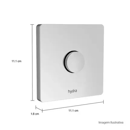 Kit Conversor Hydra Max para Hydra Plus Deca Cromado 4916.C.PLS