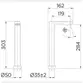 Torneira para Banheiro Mesa Docol Galaxi Eletric Bica Alta Cromada 662306
