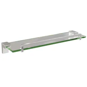 Porta Shampoo com Grade Italy Line Arsoli Inox Polido