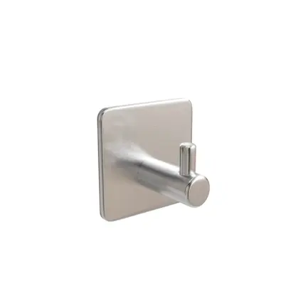 Cabide 45x45mm Italy Line Delia Inox Escovado Colante