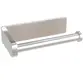 Papeleira Italy Line Delia Inox Escovado Colante