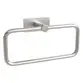 Porta Toalha Argola Italy Line Delia Inox Escovado Colante