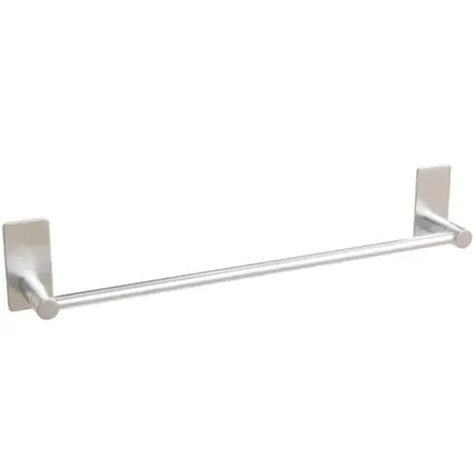 Porta Toalha 450mm Italy Line Delia Inox Escovado Colante
