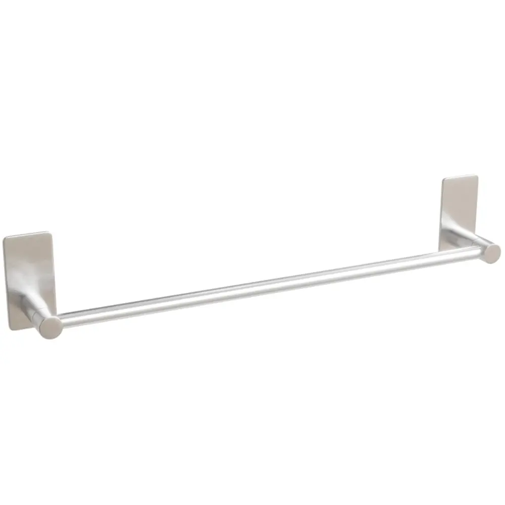 Porta Toalha 450mm Italy Line Delia Inox Escovado Colante