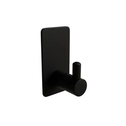 Cabide 40x80mm Italy Line Delia Inox Black Colante