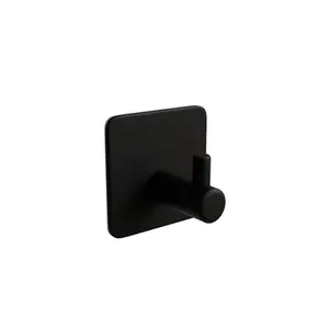 Cabide 45x45mm Italy Line Delia Inox Black Colante