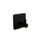 Cabide 45x45mm Italy Line Delia Inox Black Colante