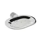 Porta Sabonete Italy Line Zigrinato Vitalle Inox Polido