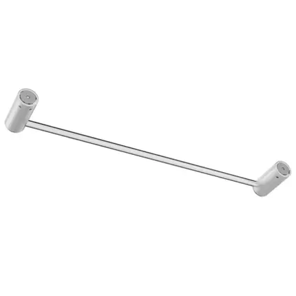 Porta Toalha 600mm Italy Line Zigrinato Vitalle Inox Polido