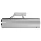 Porta Toalha Duplo Italy Line Zigrinato Vitalle Inox Polido