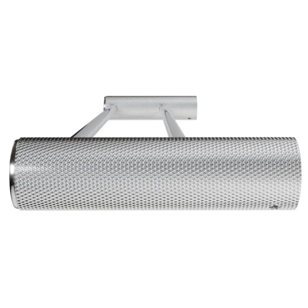 Porta Toalha Duplo Italy Line Zigrinato Vitalle Inox Polido
