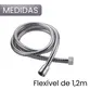 Ducha Higiênica Universal Cromada Sem Furo Parede Moderna