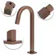 Torneira Banheiro Tube Bica Alta Corten Mesa Luxo Moderna