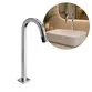 Torneira Bica Alta Tube Cromada de Mesa Base Fixa Banheiro