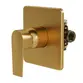 Monocomando com Base para Chuveiro, Banheira e Ducha Fani Bold Dourado Fosco 6416 DV370