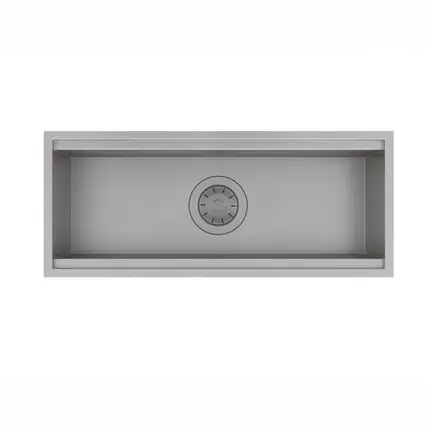 Canal Equipado 47,8x15 Mekal Match Mek Ce-1 Inox Escovado 01955116