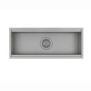 Canal Equipado 47,8x15 Mekal Match Mek Ce-1 Inox Escovado 01955116