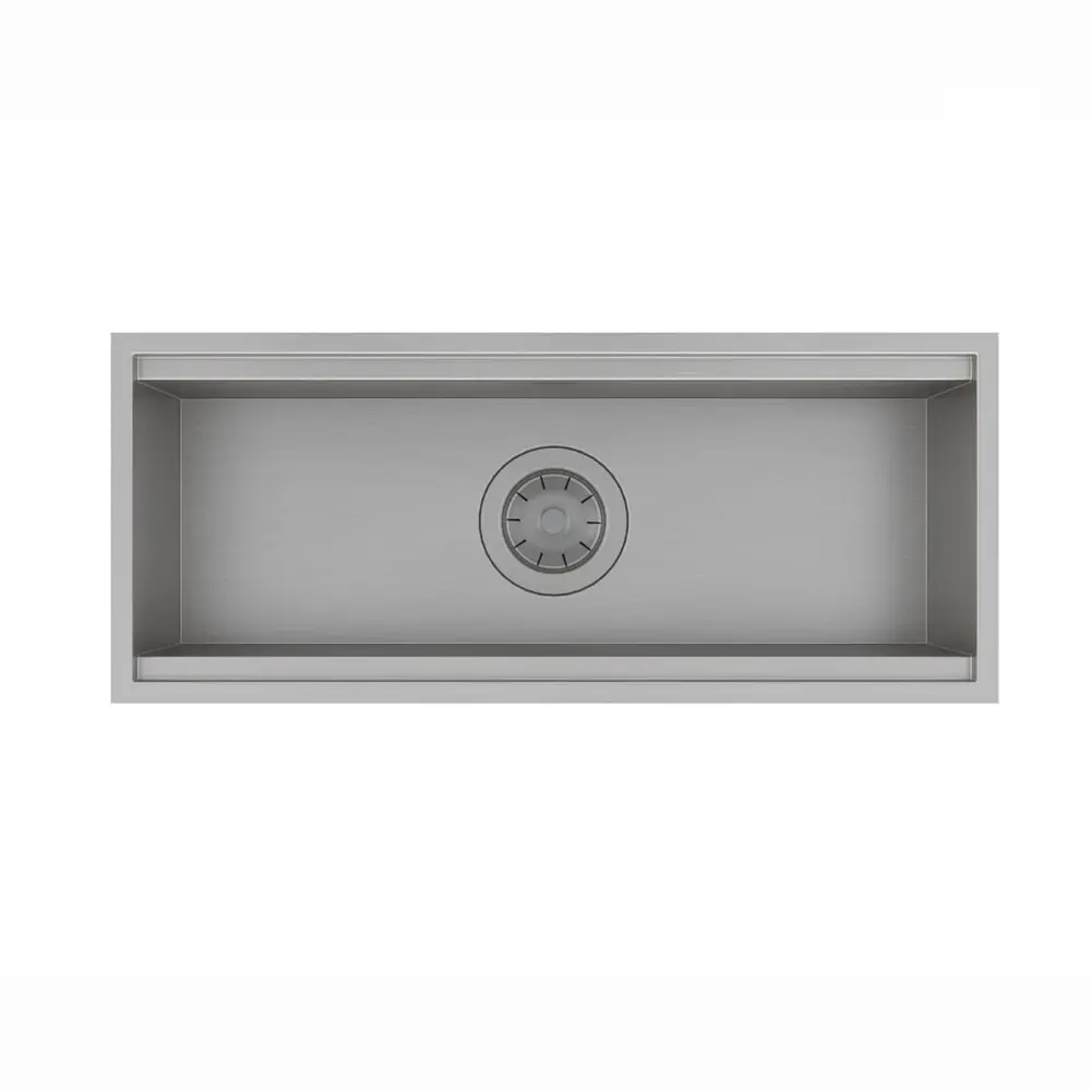 Canal Equipado 47,8x15 Mekal Match Mek Ce-1 Inox Escovado 01955116