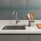 Canal Equipado Porta Utensílios 15x17 Mekal Match Mini Inox Escovado 01721216