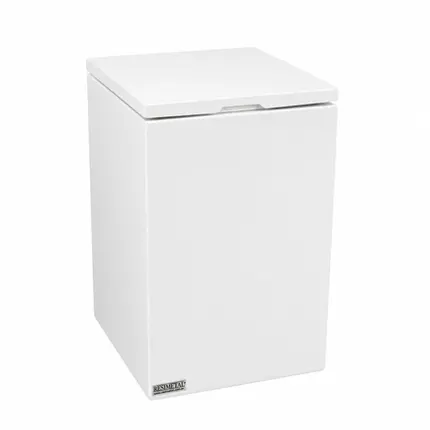 Lixeira Quadrada Slow Close 5,5L em Resina Branco Fosco