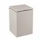 Lixeira Quadrada Slow Close 5,5L em Resina Linho Fosco