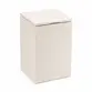 Lixeira Quadrada Slow Close 5,5L em Resina Off Fosco