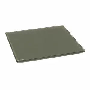 Bandeja Slim 24x24cm em Resina Cristal Green