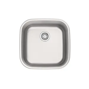Cuba de Embutir 40x40cm Tramontina Aria Maxi 40 BS em Inox Escovado - 94029102