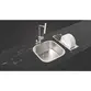 Cuba de Embutir 40x40cm Tramontina Aria Maxi 40 BS em Inox Escovado - 94029102