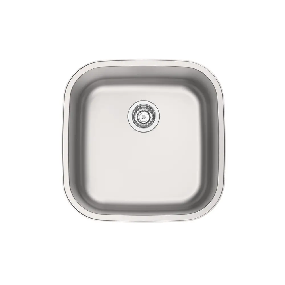 Cuba de Embutir 40x40cm Tramontina Aria Maxi 40 BS em Inox Escovado - 94029102