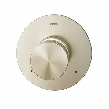 Acabamento para Base Monocomando Chuveiro Baixa Pressão Docol Mix&Match Níquel Escovado 931344