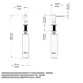Dispensador de Embutir para Detergente Docol Massima Cromado 90016119006