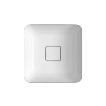 Cuba de Embutir 30cm Quadrada Deca Slim Branco L.31030.17
