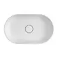 Cuba de Sobrepor Oval 30x50cm Deca Slim Branco L.24050.17