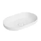 Cuba de Sobrepor Oval 30x50cm Deca Slim Branco L.24050.17