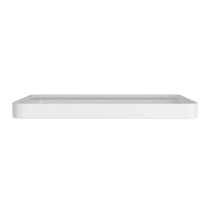 Cuba de Sobrepor com Mesa Retangular 50cm Deca Slim Branco L.23050.M.17