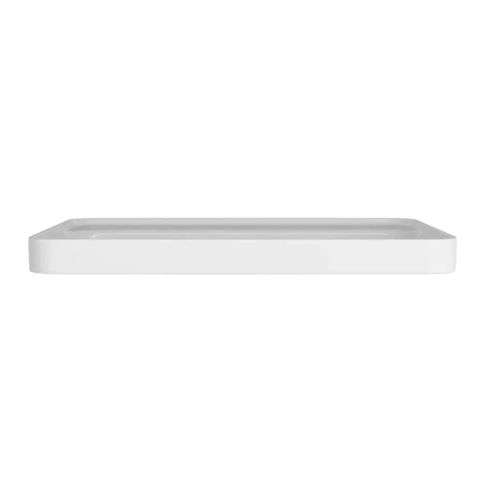Cuba de Sobrepor com Mesa Retangular 50cm Deca Slim Branco L.23050.M.17
