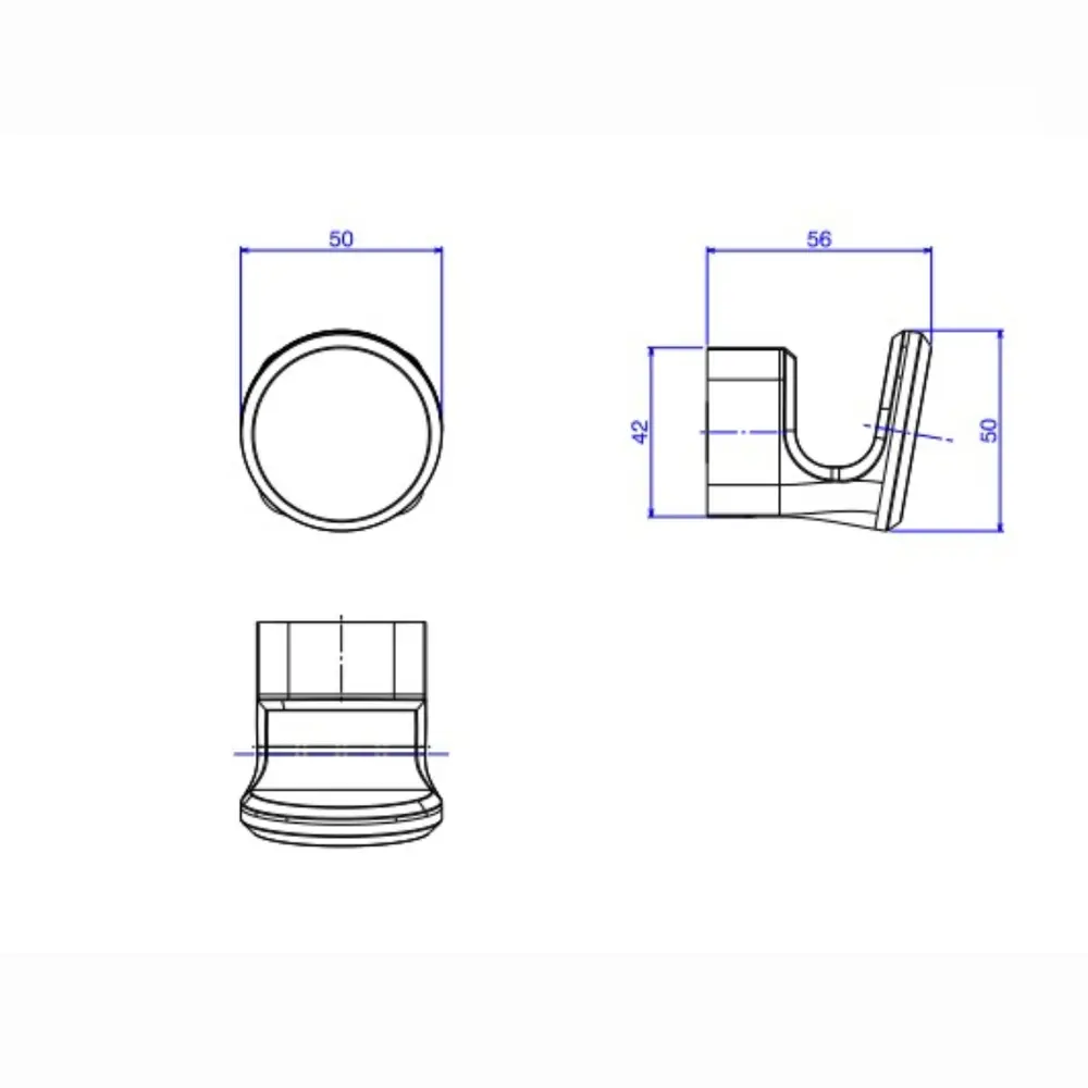 Cabide Deca You Inox 2060.INX104