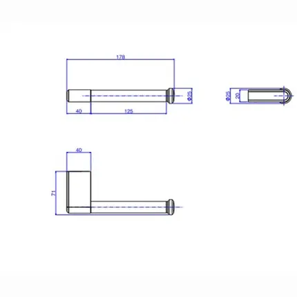 Papeleira Deca You Inox 2020.INX104