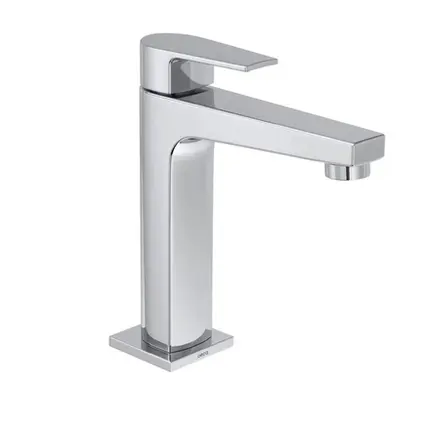 Torneira de Mesa Bica Média para Banheiro Deca Level Cromado 1193.C26