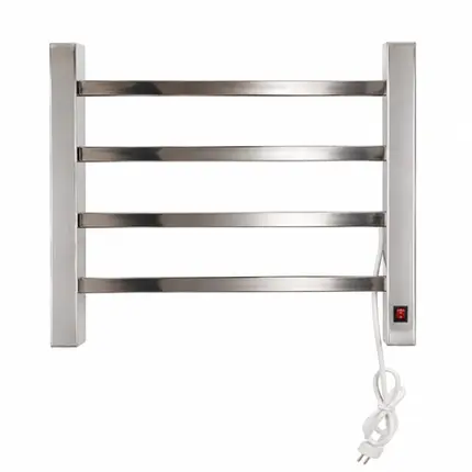 Toalheiro Térmico 42x39cm Plasgetec Square Pequeno Cromado 127V