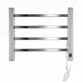 Toalheiro Térmico 42x39cm Plasgetec Square Pequeno Cromado 127V