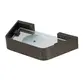 Saboneteira de Parede Fani Essence Grafite Onix 4100 GO420