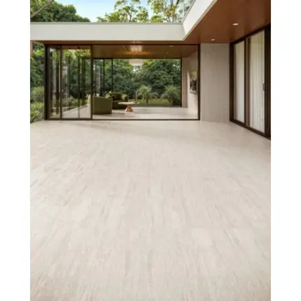 Porcelanato Biancogres Travertino Reale Greige Satin 90x90cm