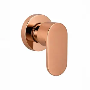 Acabamento para Registro Base Deca Rubinettos Urban Rose Gold Matte RB240 6RGM