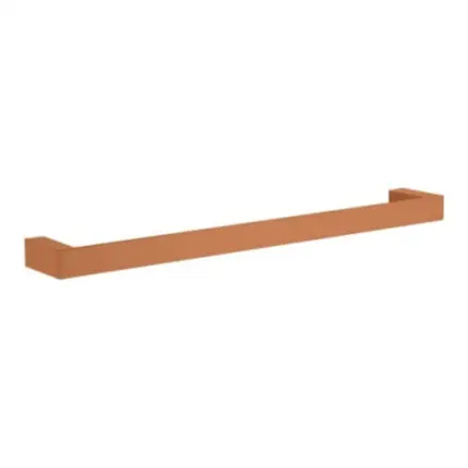 Toalheiro 60cm Kromma Quadratta Rose Gold KR986