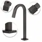 Torneira Banheiro Bica Alta Tube Dark Antracite Mesa Moderna