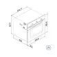Forno Elétrico de Embutir 7 Funções 73L Cook Tramontina em Aço Inox 94869220