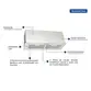 Coifa de Embutir 75cm Tramontina Incasso Retangular em Aço Inox 220V 95800016